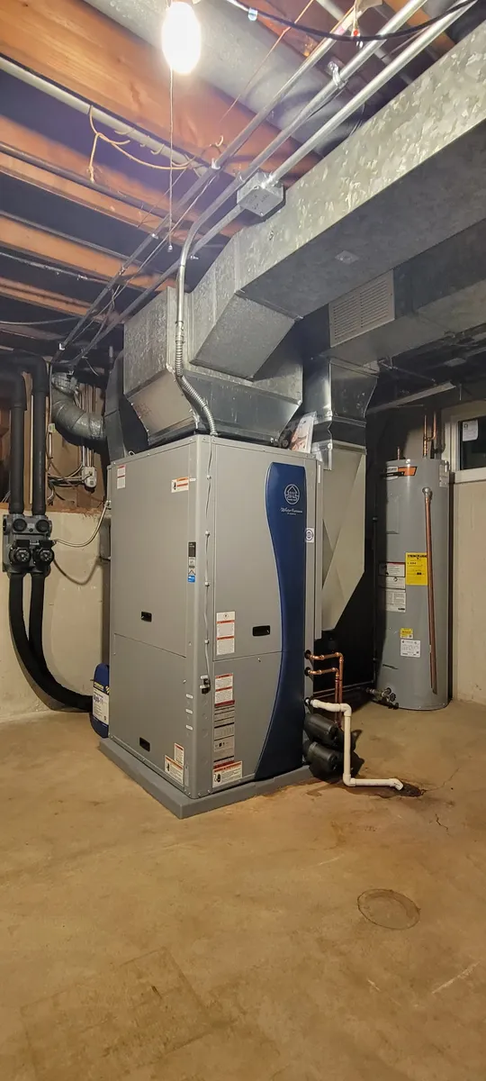 Geothermal system installation