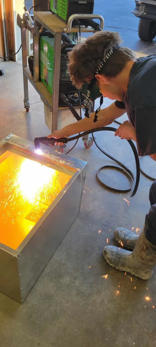 Metal fabrication workshop