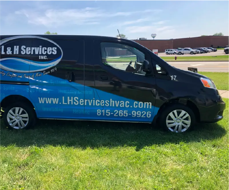 L & H Services Inc. van